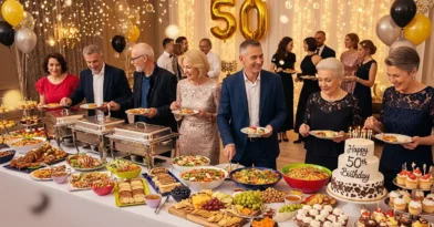 Buffet para Festa de 50 Anos​
