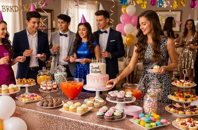 Buffet para Festa de Debutante​