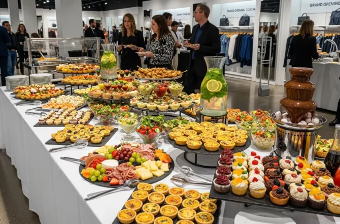 Buffet para Inauguração de Loja​