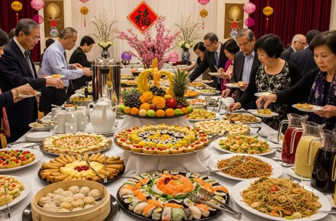 Buffet para Missa Oriental