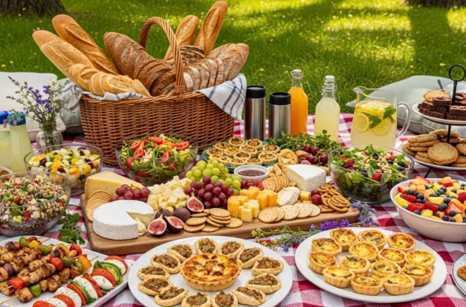 Buffet para Piquenique​